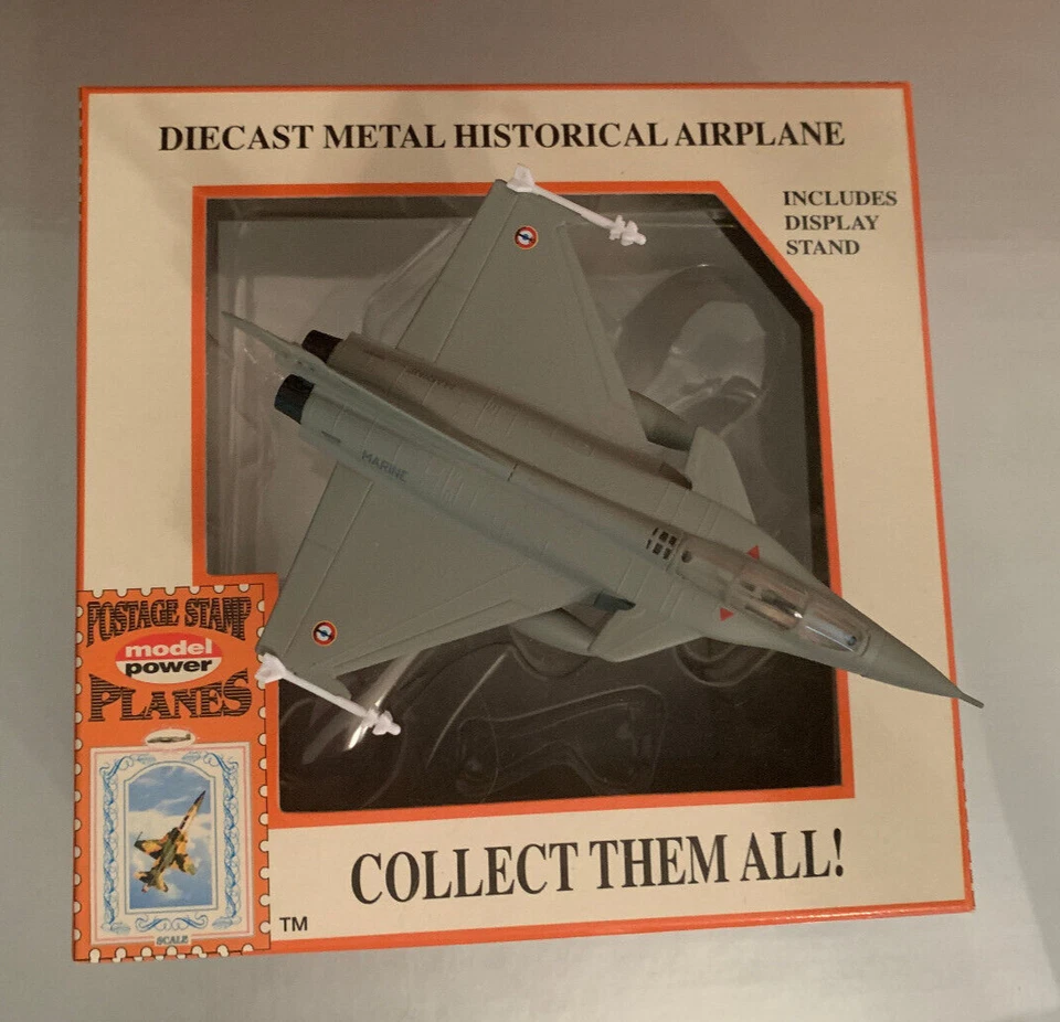 RAFALE. French, mach 2, 1321 mph. Die Cast Metal. 1:120 scale. New in Box. Mint - Image 3 of 4