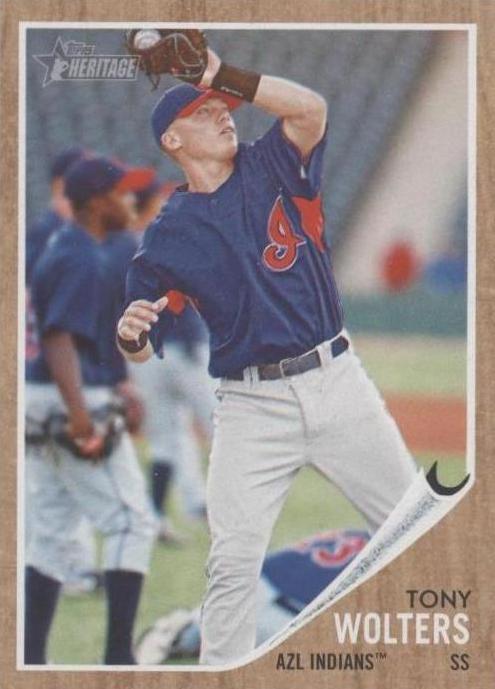 2011 Topps Heritage Minor League Edition - Tony Wolters #188 - 1 of 1