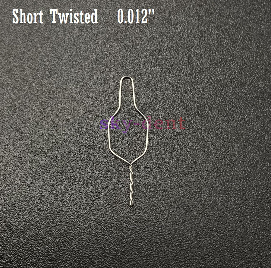 100pz Fili Ortodontici Legatura Lunga Kobayashi Preforma Staffe - Foto 9