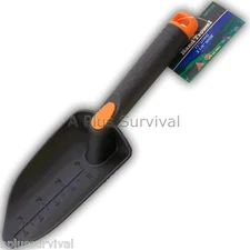11" Black Nylon Plastic Durable Camping Backpacking Gardening Shovel Trowel