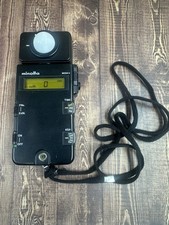 Minolta Flash Meter III Black Spherical Diffuser Digital Exposure Light Meter