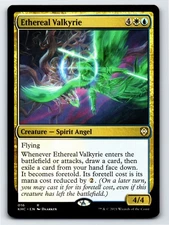 Ethereal Valkyrie R Commander: Kaldheim # 16 NM Normal