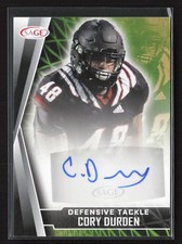 2022 SAGE #A-CD Cory Durden Autographs Black A25