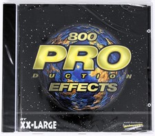 Best Service 800 Production Effects Sample/Sound Library/Sampling CD Sealed/New 