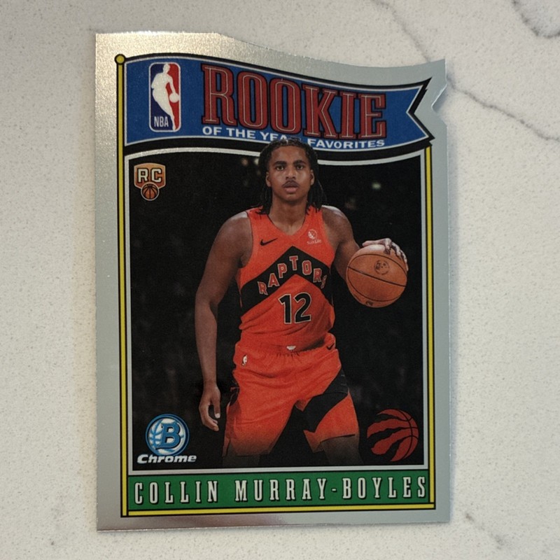 2025-26 Topps Bowman Collin Murray-Boyles Rookie of the Year Favorites RC #RY-9