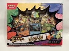 Pokemon Ascended Heroes First Partner Deluxe Pin Collection Sealed New (1 Box)