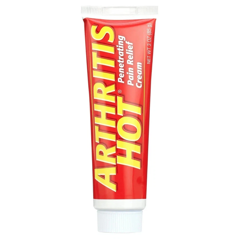 4 Pack Arthritis Hot Pain Relief Cream Deep Penetrating Fast Acting 3 Oz Each - Image 3 of 4