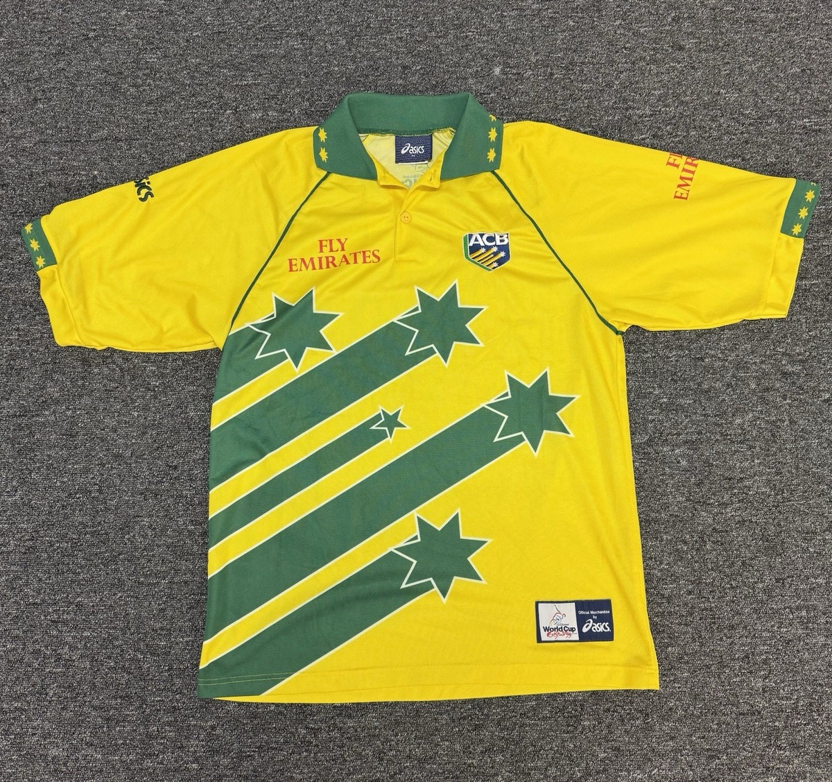 1999 AUSTRALIAN CRICKET WORLD CUP - ASICS EMIRATES SPONSOR