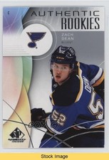 2024-25 Upper Deck SP Game Used Authentic Rookies Zach Dean #261 READ 1a9z