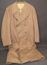 Post-WWII French Army Wool Overcoat Model 1947 THIAUCOURT &ndash; NANCY Size 32 Marked