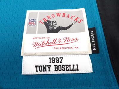 MITCHELL & NESS NFL JACKSONVILLE JAGUARS TONY BOSELLI 1997 LEGACY