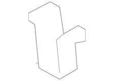 Genuine Bmw Hook 51-47-7-258-562 Genuine Bmw Hook 51-47-7-258-562