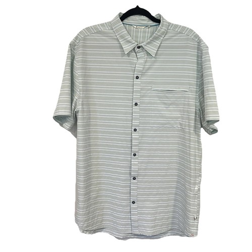 COTOPAXI Cambio Shirt Mens XL Ice Stripes UPF 50 Outdoor Travel Performance - Picture 2 of 8