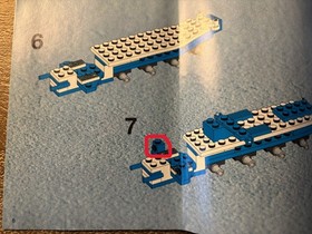 LEGO Space: Ice-Sat V (6898) - 92% complete w/box and instructions