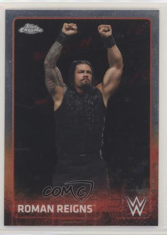 2015 Topps Chrome WWE Roman Reigns #59 1p5