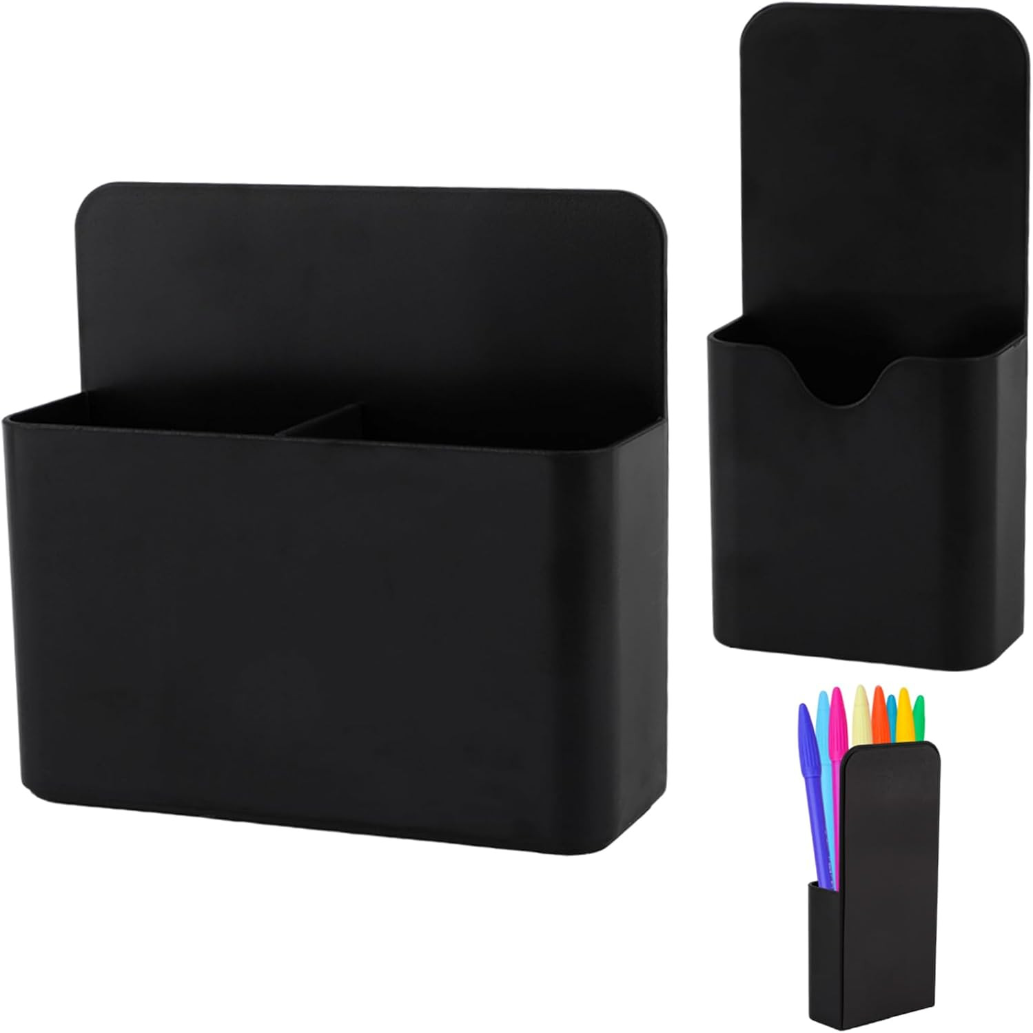 Magnetic Pen Holder,2 Pack Magnetic Dry Erase Marker Holder 