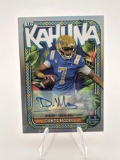 DANTE MOORE RC 2023 BOWMAN U CHROME BIG KAHUNA ROOKIE AUTO CASE HIT SSP /150