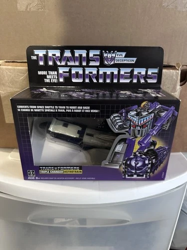 Transformers Astrotrain G1 Vintage Reissue Action Figure Walmart Exclusive New