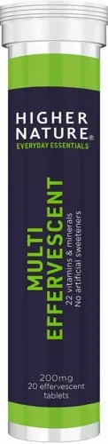 Higher Nature Multi Effervescent 20 Tablets - Picture 1 of 1
