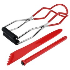 3Pcs Canning Tools Kit includes Bubble Popper Bubble Remover, Jar Lid Lifter ...