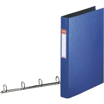 Esselte Standard Ringbinders, PP Blue 4x25 mm Ringordner A4 blau