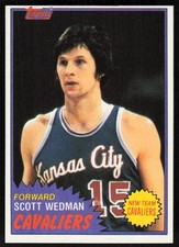 1981-82 Topps #19 Scott Wedman - JBKB