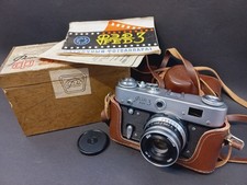 Soviet Vintage Camera FED 3, Industar 61 M39 Lens, USSR Made