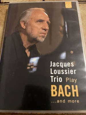 Jacques Loussier Trio - Play Bach and More - Live DVD Sehr Guter Zustand