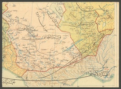 [Ost] Konya vilayet Kapadokken Zentralanatolien Türkei Osmanische Karte 1909
