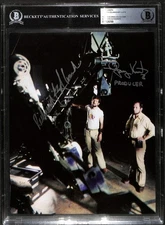 Richard Edlund & Gary Kurtz Signed Star Wars Behind the Scenes Photo 8x10