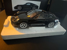 Minichamps Porsche Design Porsche 911 S/T Black 1:18 Scale Collectible Model+box