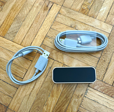 Leap Motion Bewegungssensor Controller USB, Schwarz/Grau, für Hand Tracking