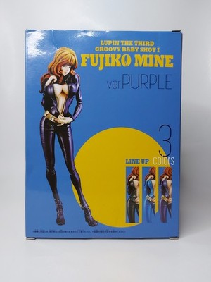 Banpresto Lupin The Third Groovy Baby Shot 1 Fujiko Mine Lila Version Neu