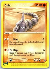 Onix 71/100 Common Sandstorm Pokemon Lightly Played on eBay