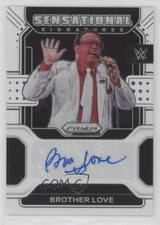 2022 Panini Prizm WWE Sensational Signatures White Brother Love #SS-LVE Auto 1q0