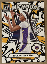 Rickea Jackson 2025 Panini Donruss WNBA My House #13 Los Angeles Sparks