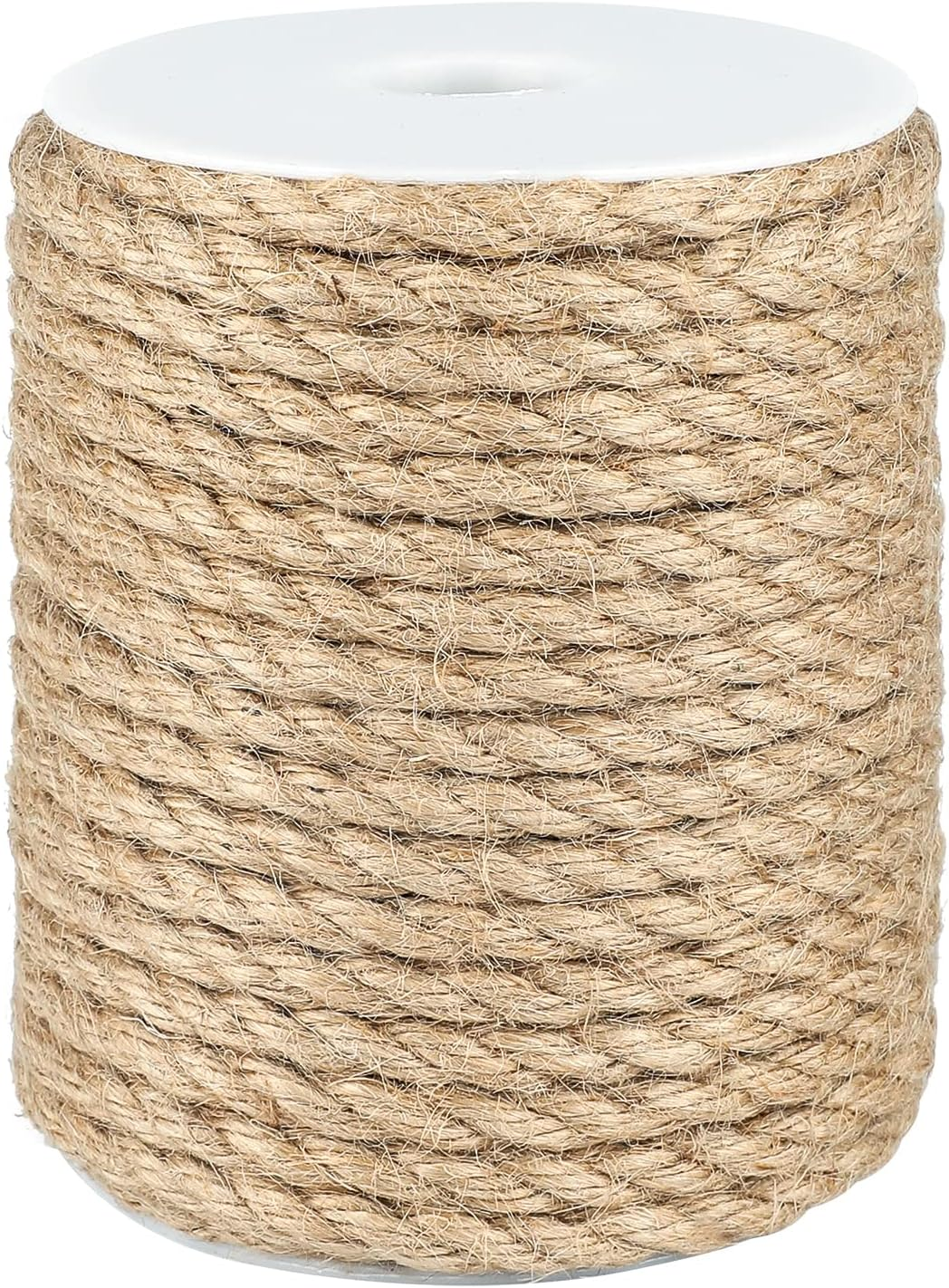 8MM Thick Jute Hemp Rope 20M Natural Jute String Twine, Craft Rope for DIY Cat S