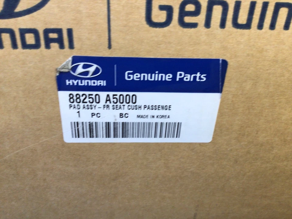 Cojín asiento delantero derecho genuino Hyundai Elantra GT 2013-2017 88250-A5000 Foto 4 de 4