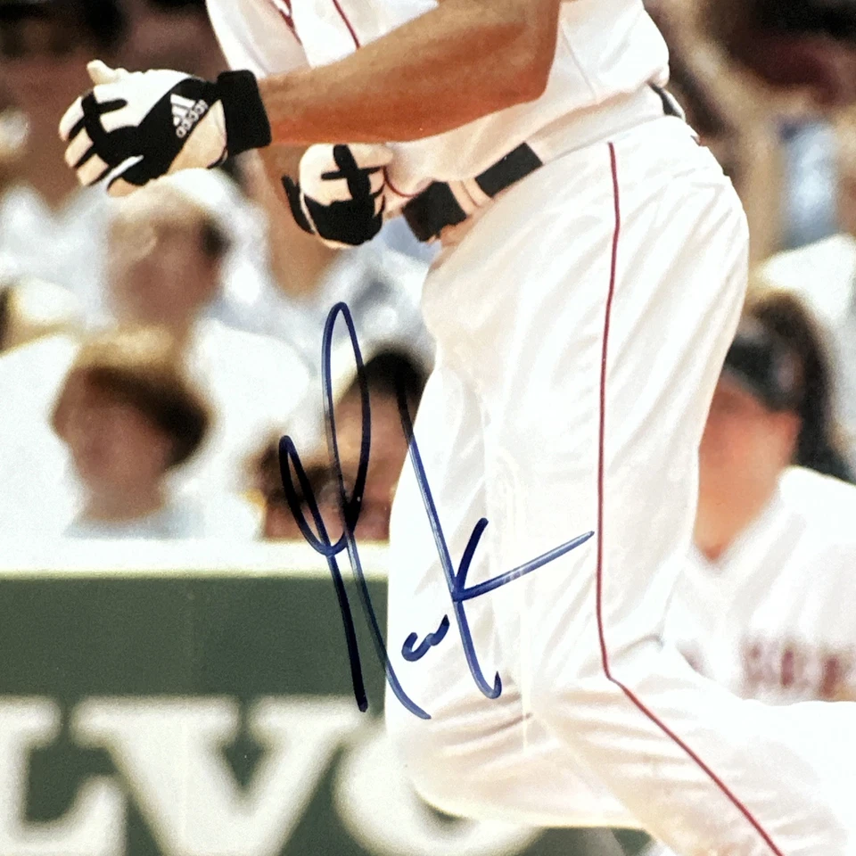 GABE KAPLER Signed  MLB BASEBALL Photo 8x10 RED SOX Framed  - Image 4 of 4