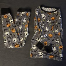 Little Sleepy  s Nightmare Before Christmas Size 8/10 Pajama Set Size 8