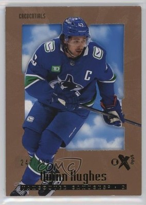 2023-24 Skybox E-X 2000 Credentials 247/499 Quinn Hughes #47 6o3