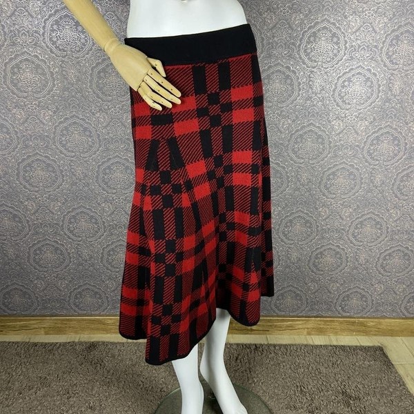 Women Polo Ralph Lauren Skirt Black Wool 38 / M /