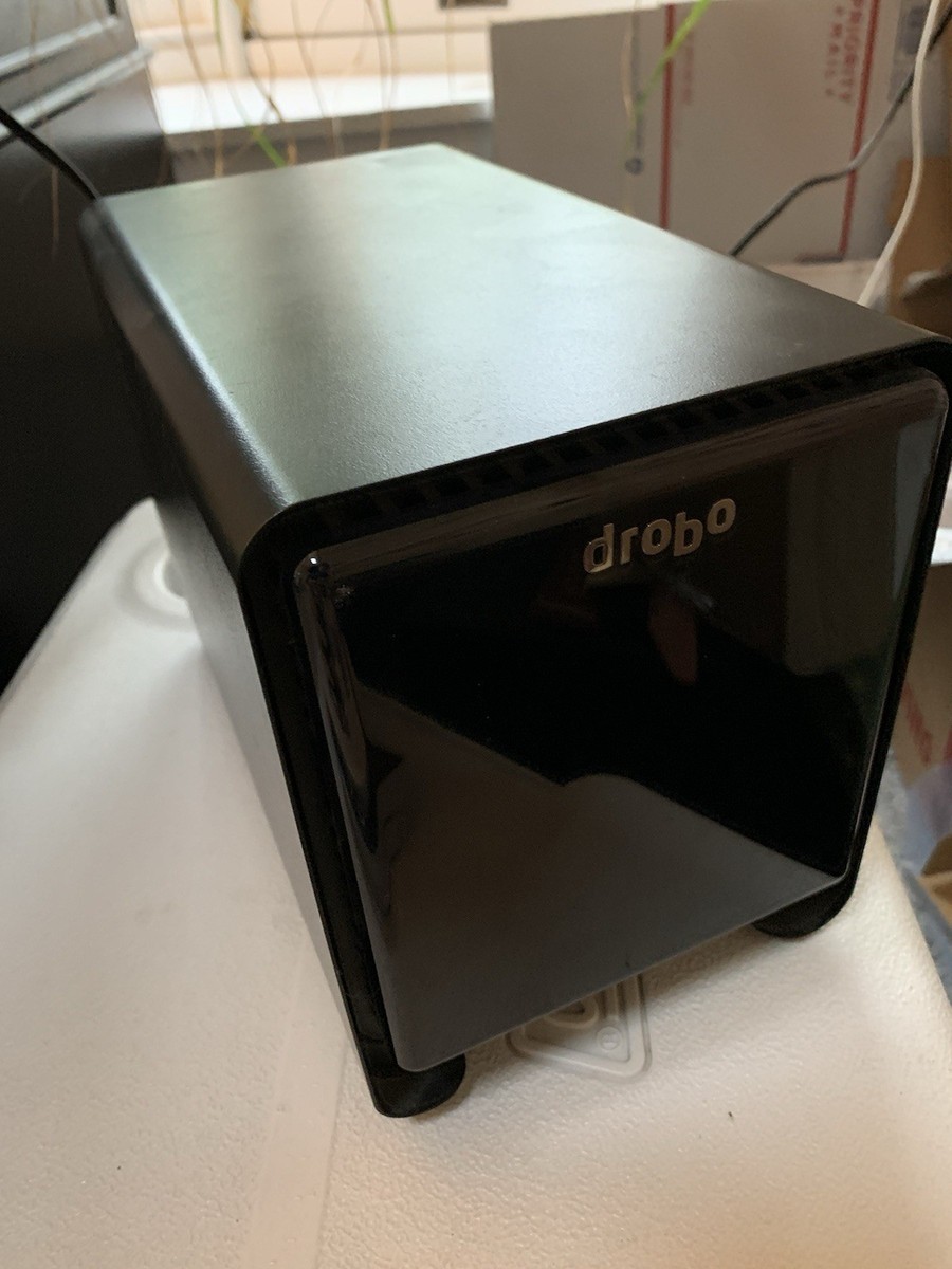 Drobo 5D 5 Bay Storage Array - Black (DRDR5A) NO HDDs No Cords As