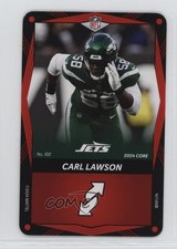 2024 Uno Elite Red Carl Lawson #102 0c4