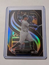 2025 Panini Select Aaron Judge #170 Black Blue Prizm #13/49 Yankees SP