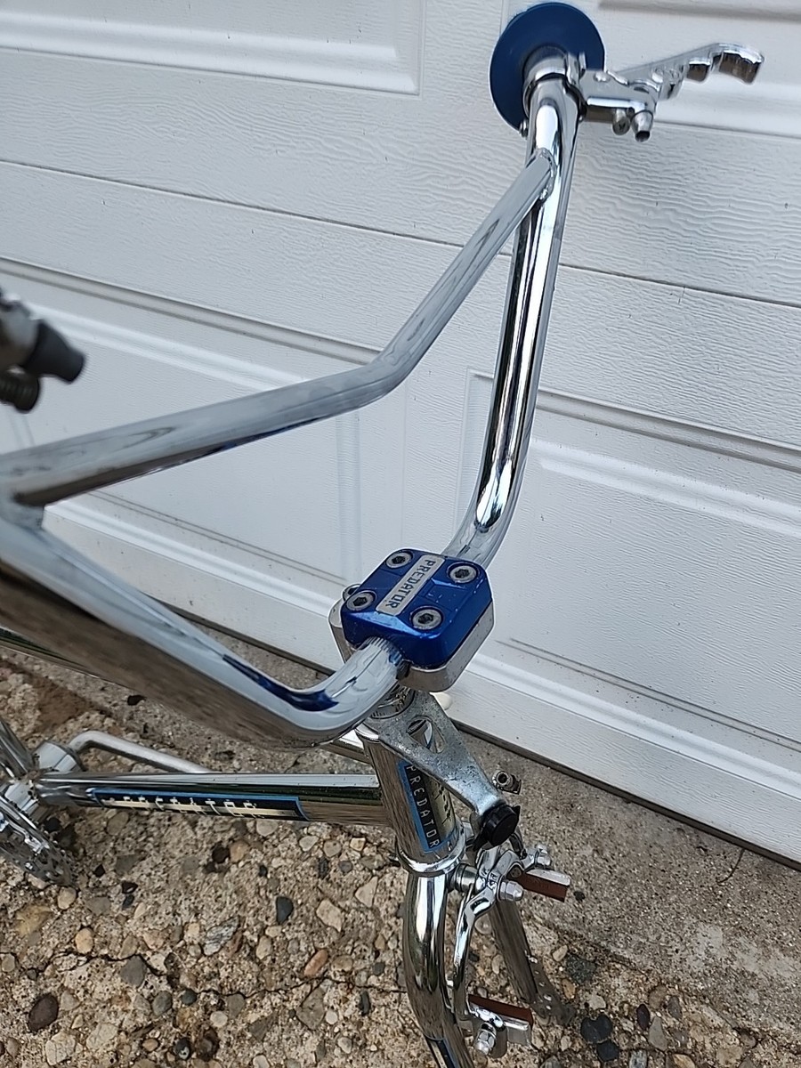 Old School 83 SCHWINN PREDATOR Bmx Vintage chrome Sugio