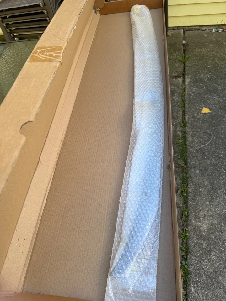 NEW BMW M5 F90 Rear Trunk Lid Carbon Fiber Spoiler Lip Assembly 2018 - 2023 OEM - Image 2 of 3