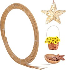 Bamboo Strip Rattan Webbing 32.8 Yards for Basket Making DIY Crafts