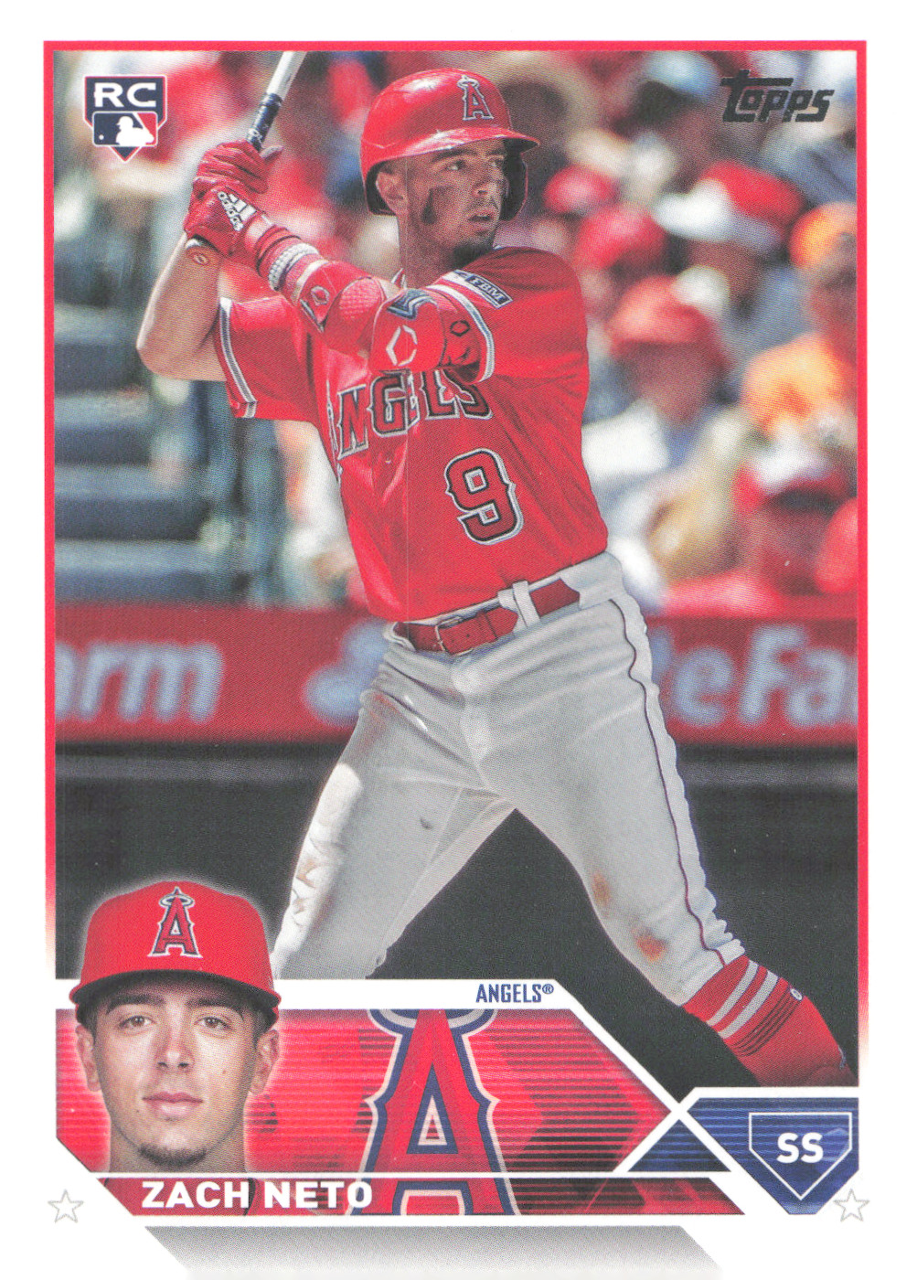 2023 Topps Update Series - Zach Neto #US98 (RC) Angels