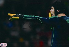 PETR CECH SIGNED 12X8 CHELSEA FC LEGEND PHOTO (ACG CERT AG18122)